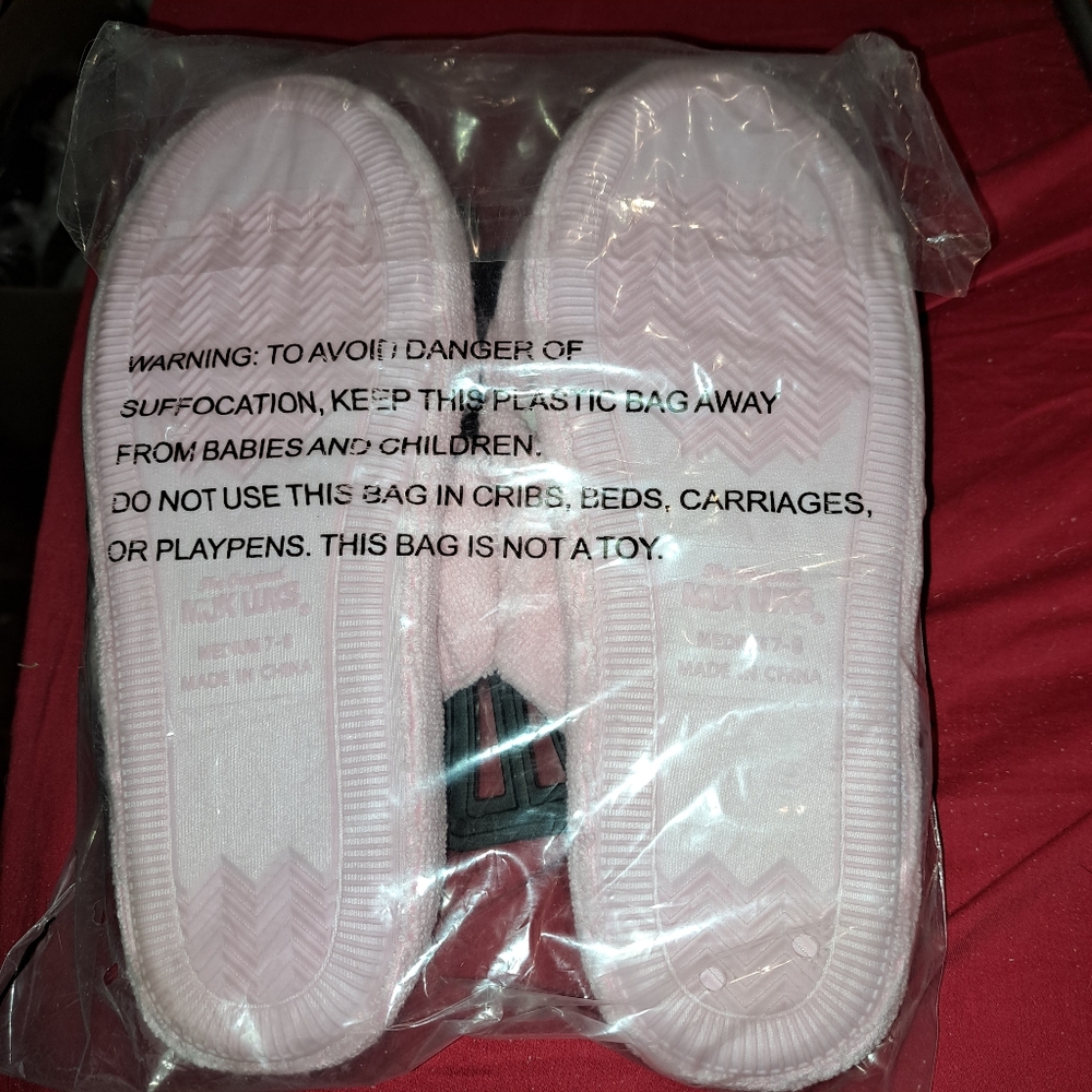 Muk Luks Maelle Women's Toweling Slippers, Ballet Pink, Sizes M, L, XL - Picture 6 of 6